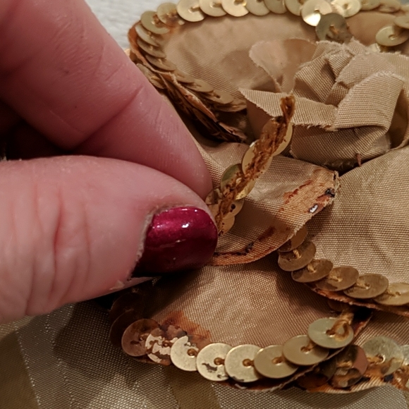 LAPIS yellow evening clutch - Picture 4 of 5